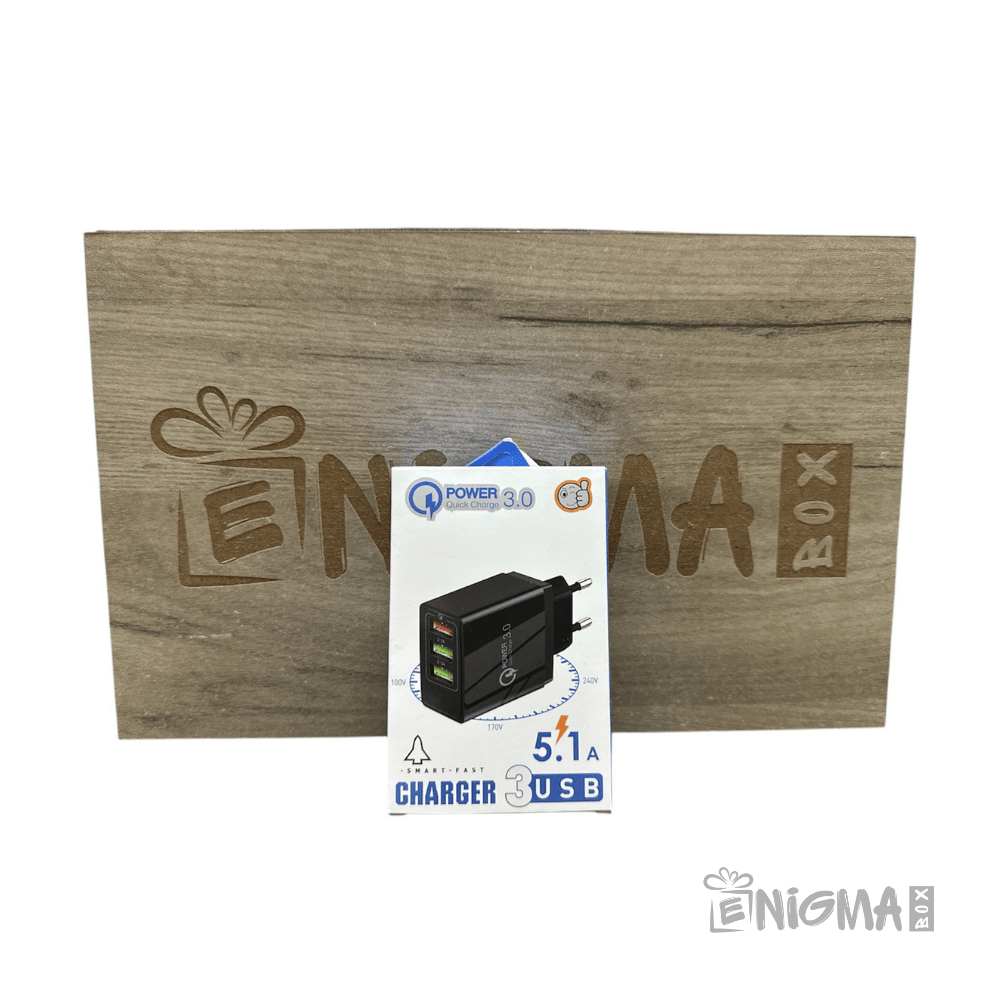 USB Charger KeKe-QC-03 5.1A