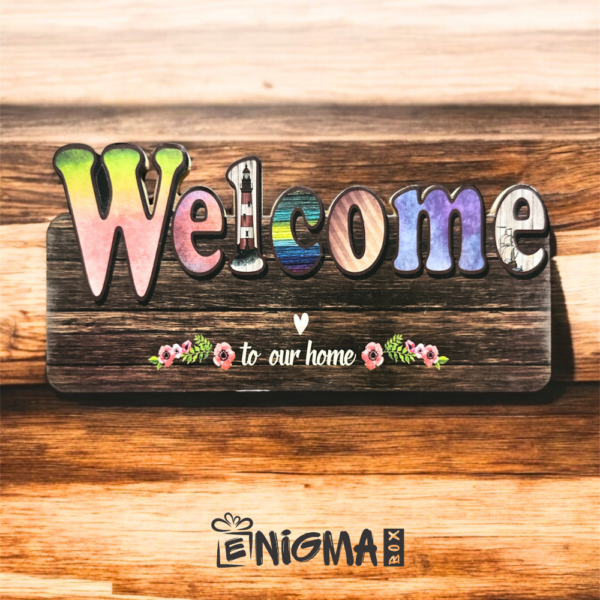 Dekoracija za dom Welcome
