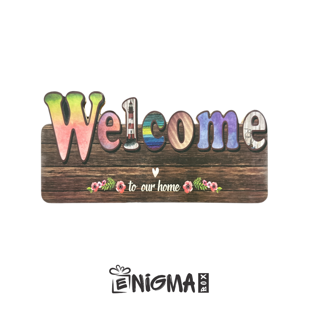 Dekoracija za dom Welcome