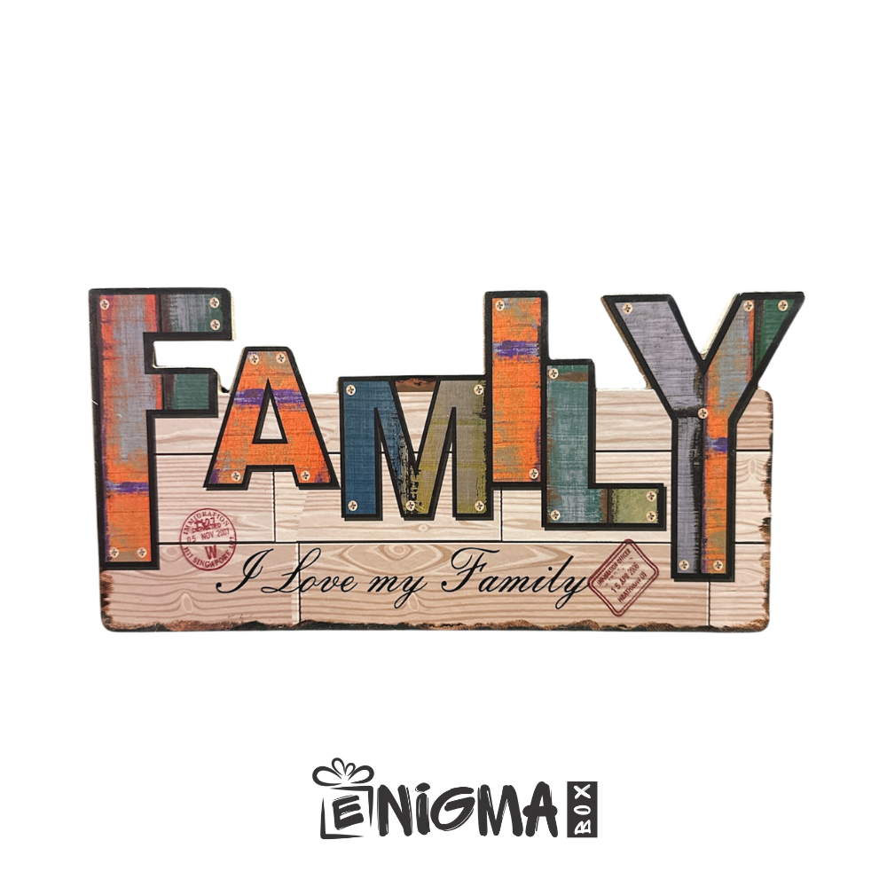 Dekoracija za dom Family