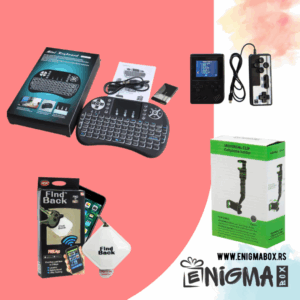 Mesecna kutija sa gedžetima Upravljanje i pronalaženje - Mesec 2