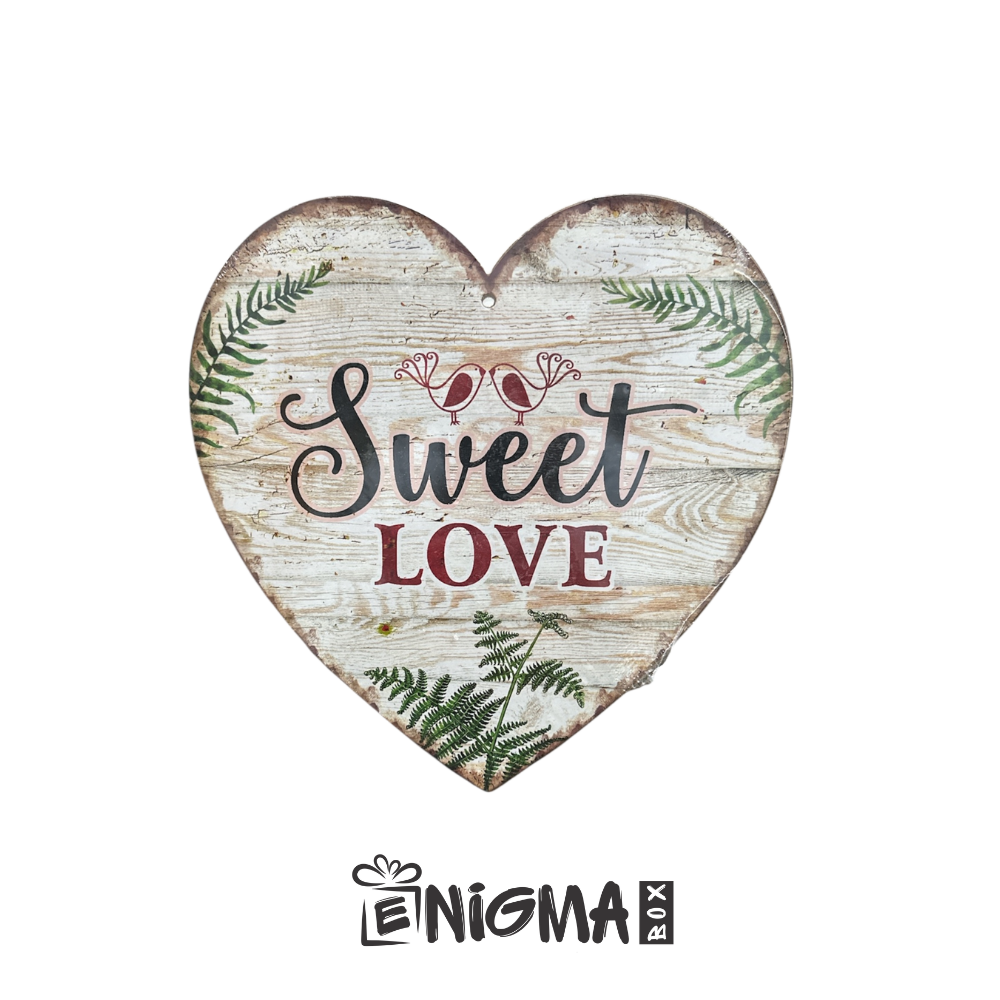 Dekoracija za dom Sweet love