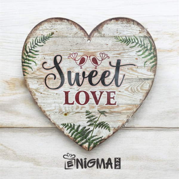 Dekoracija za dom Sweet love