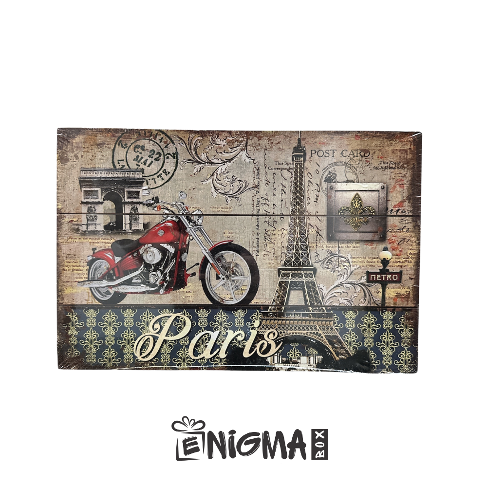 Dekoracija za zid Paris