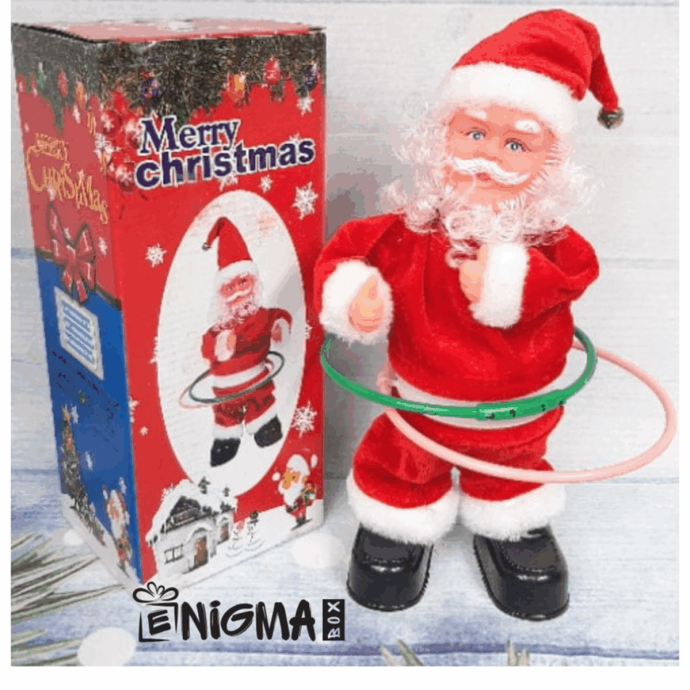 Deda Mraz koji peva i igra hula-hop