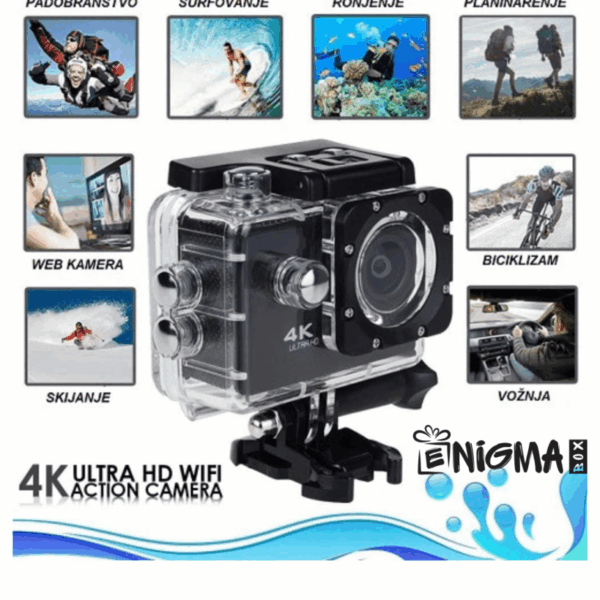 Go pro kamera 4K ULTRA HD Akciona kamera WIFI 4k Go pro