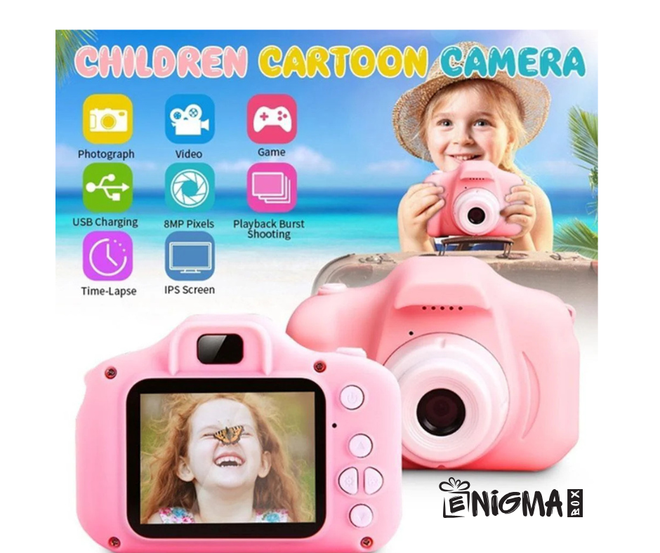 Fotoaparat digitalni za decu Rozi